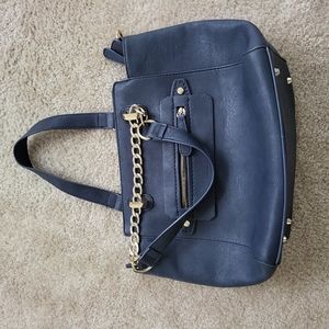 Blue handbag